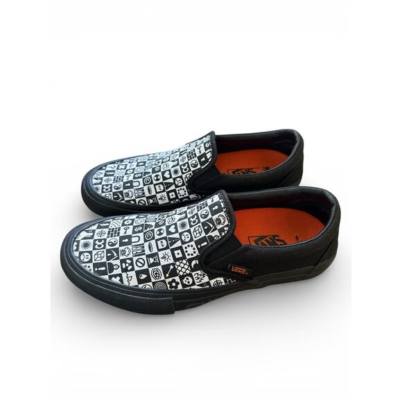 Vans x Cult Slip-On Pro BMX in black checkerboard Size US Men 7 main image 5